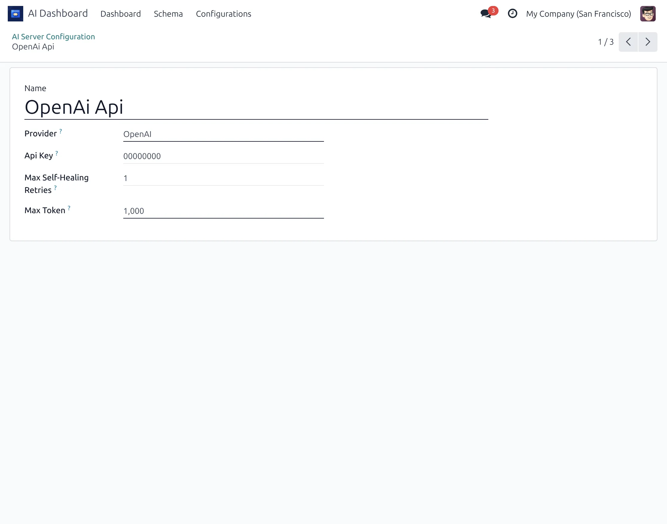 ai server configuration