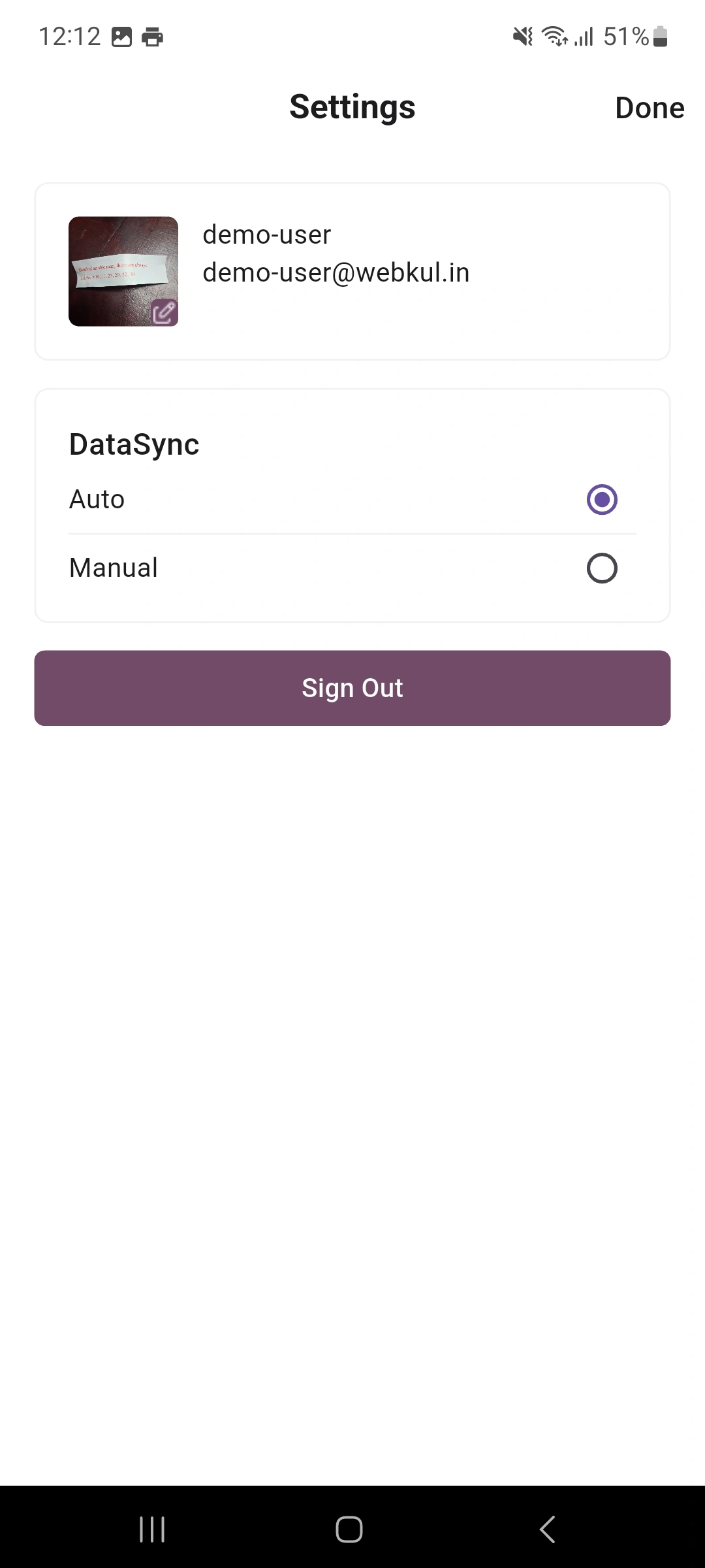 Configure Contact Data Synchronization