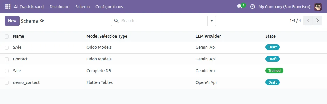 view-existing-schemas