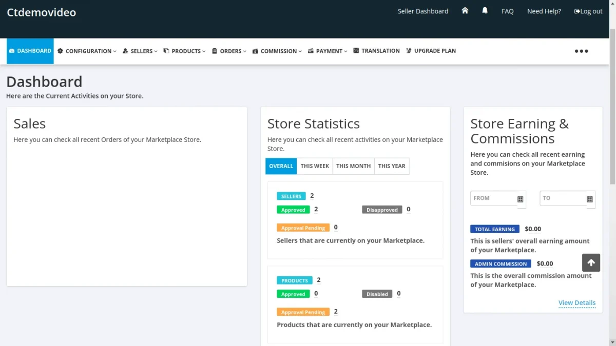 Guide For Commercetools Multi Vendor Marketplace Integration