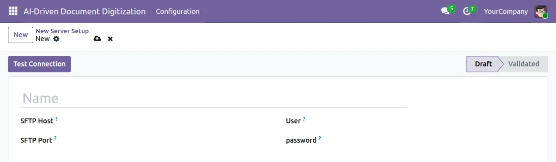 test connection