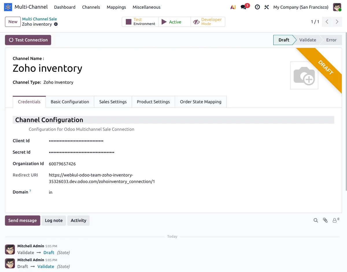 odoo zoho inventory connector