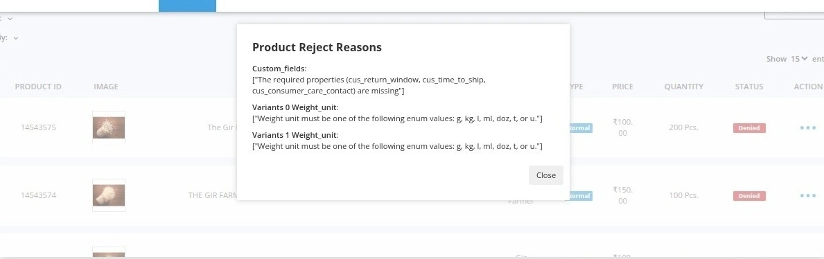 ONDC Connector for shopify