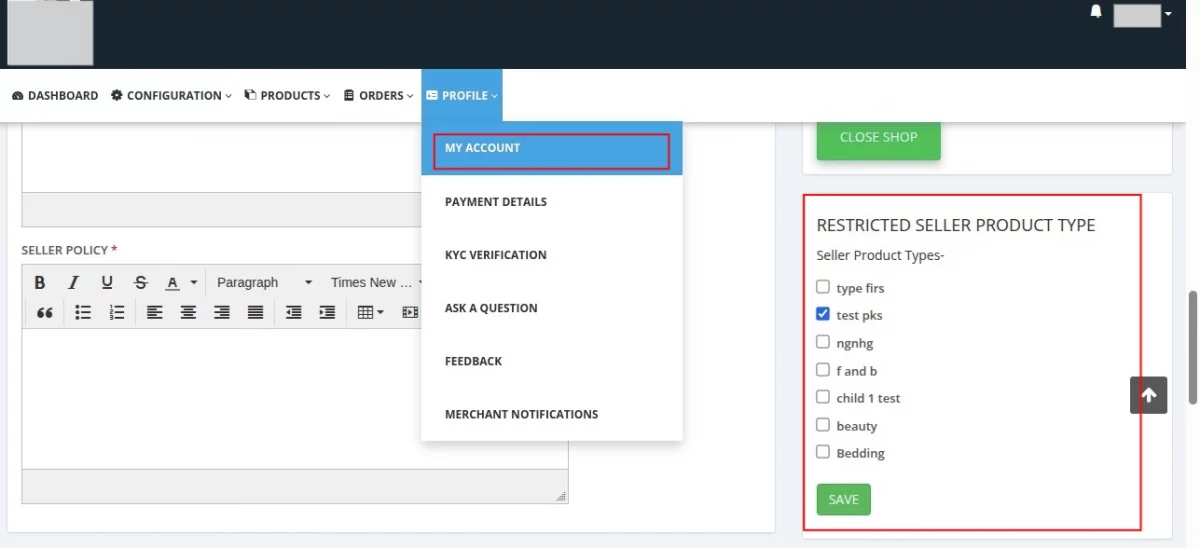 ONDC Connector for shopify