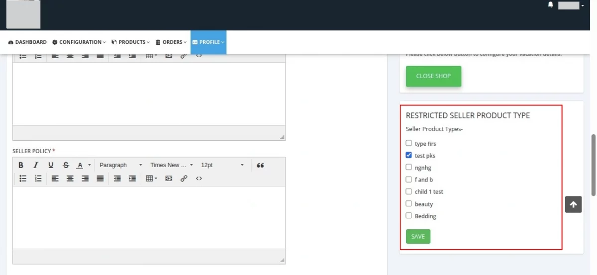 ONDC Connector for shopify