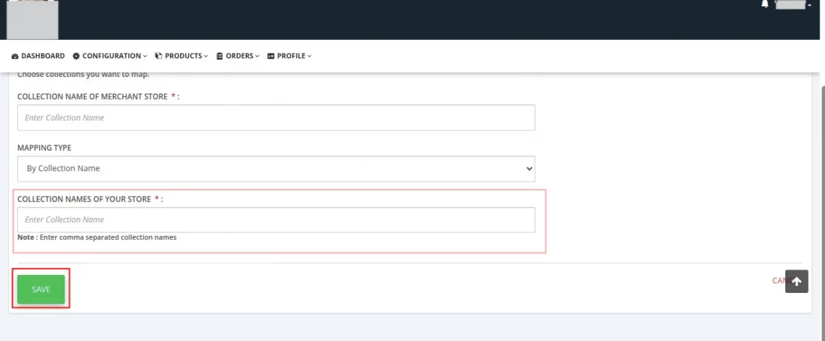 ONDC Connector for shopify