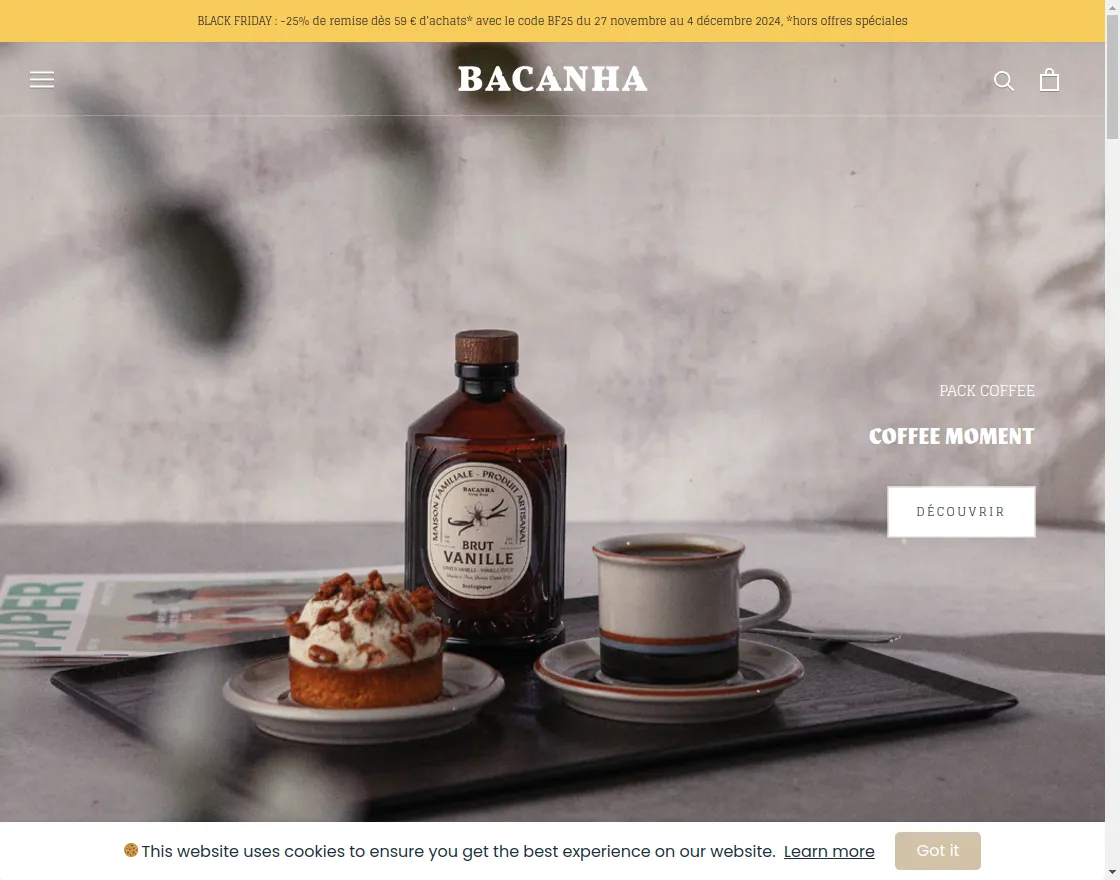 bacanha-website-page