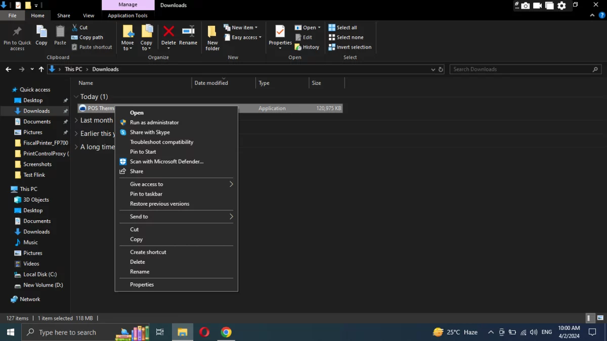opencart quick print window pos