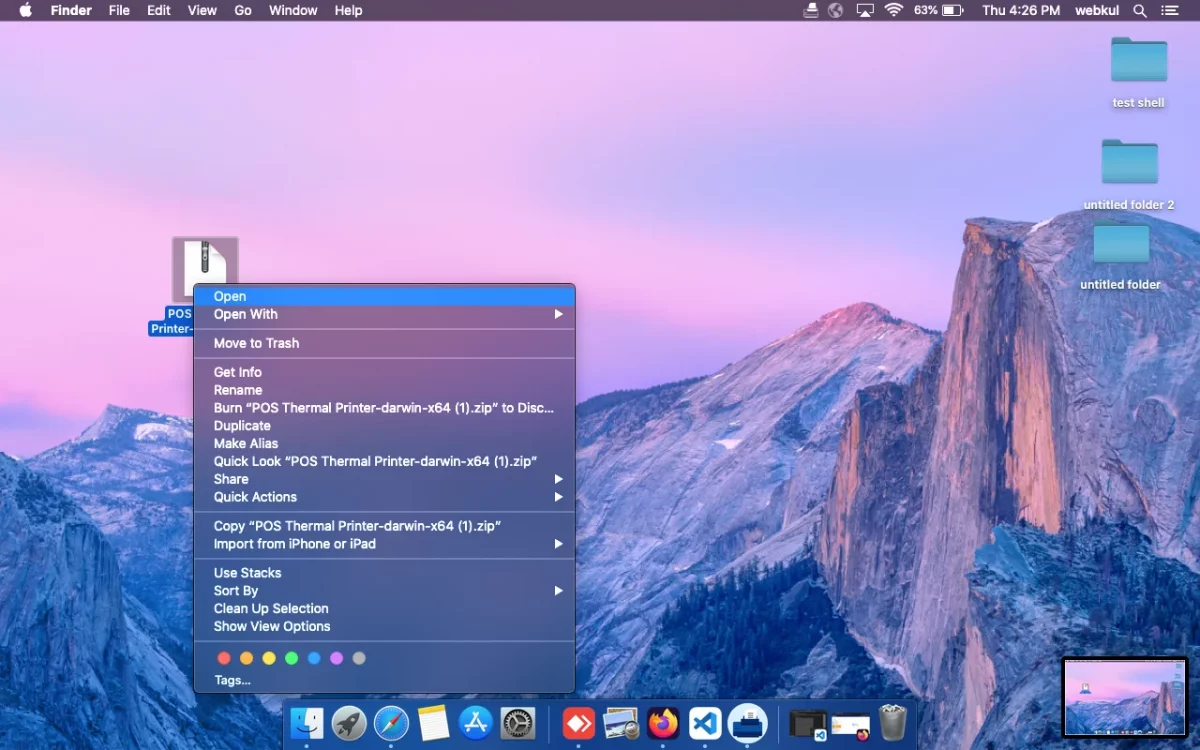 drawin thermal zip file