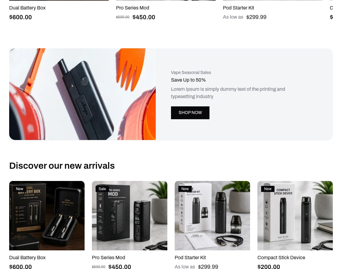 product-grid storefront