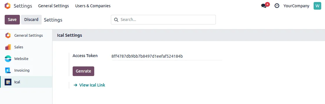 generate access token