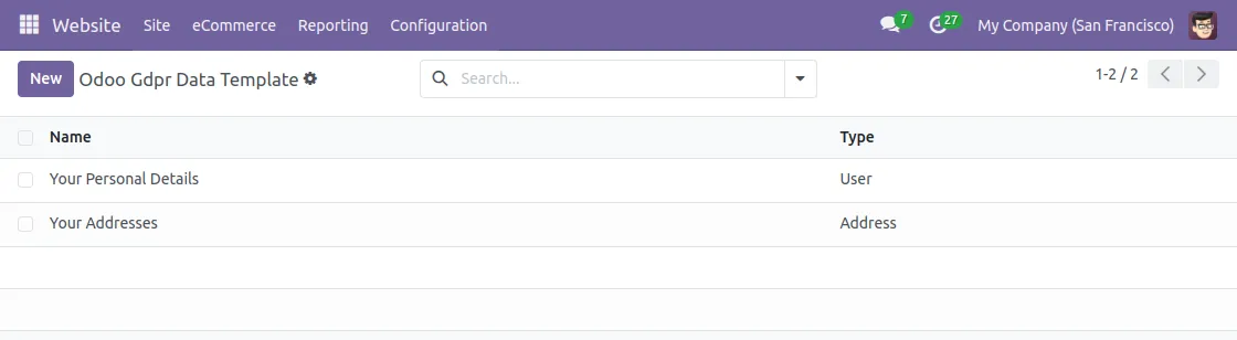 view-gdpr-data-template