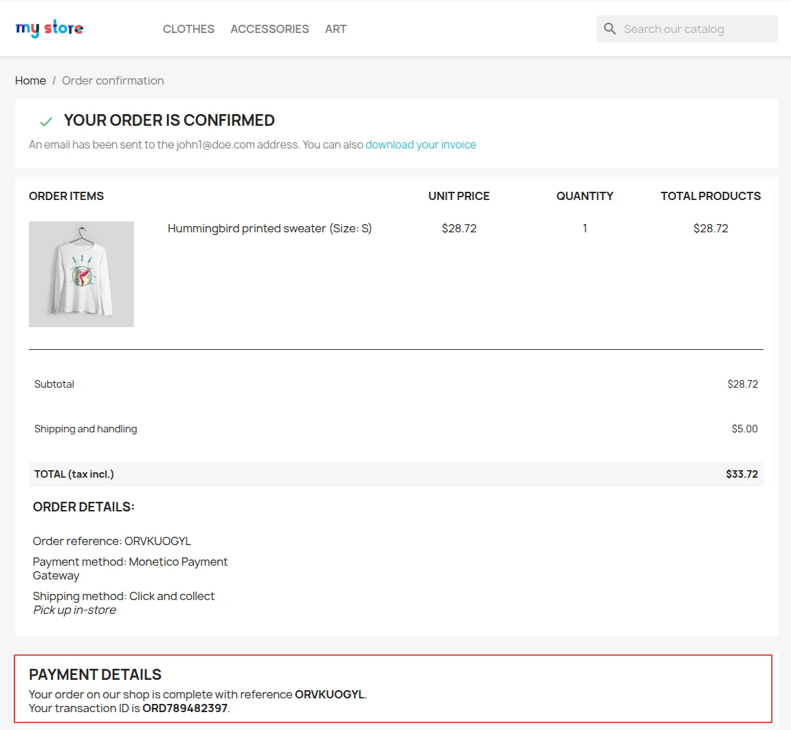 orderone