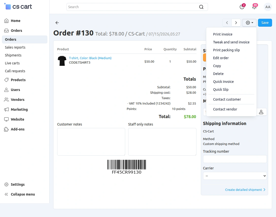 cs-cart-quick-print-add-on-single-invoice-printing