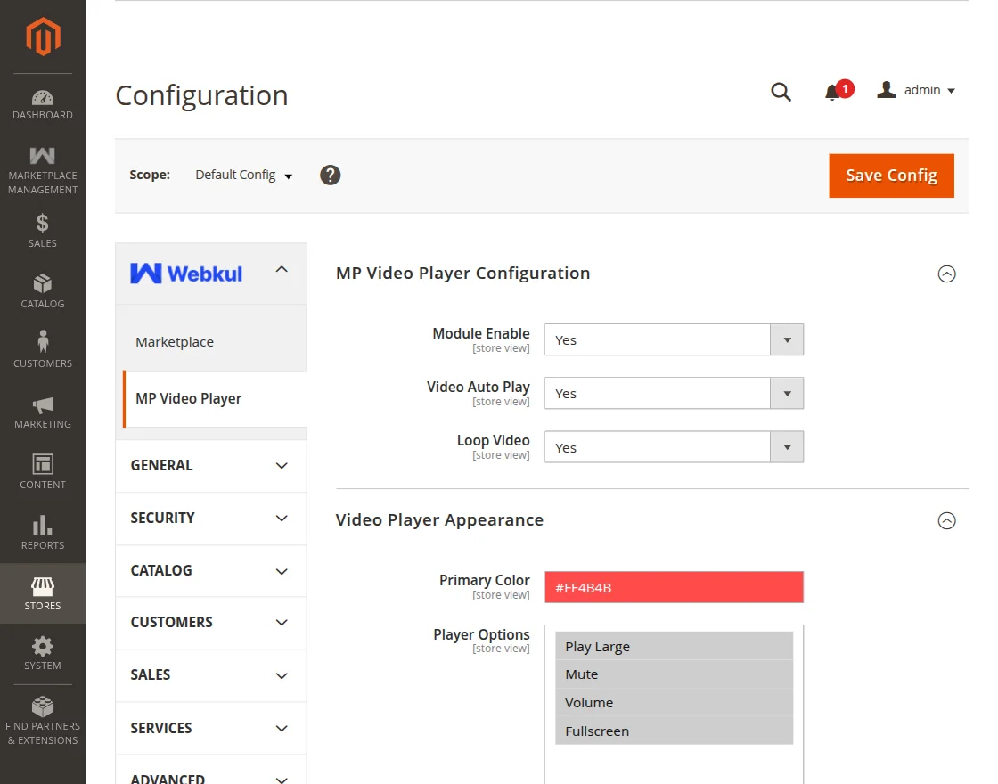 configure