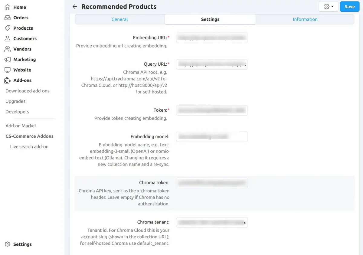 CS-Cart Recommended Products