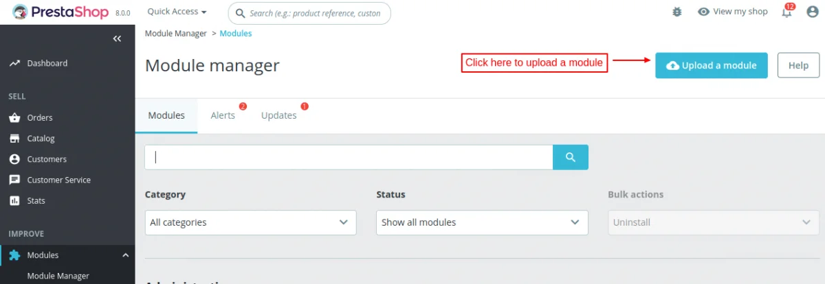preorder installation