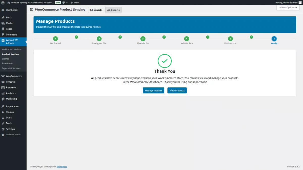 product-syncing-ftp-file-url-for-woocommerce-import-thankyou