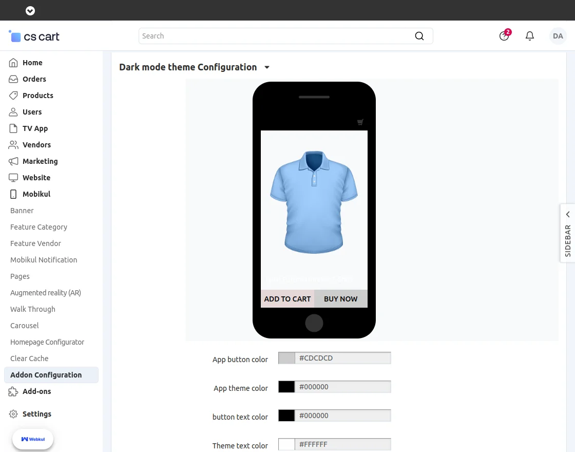 dark-theme-configuration