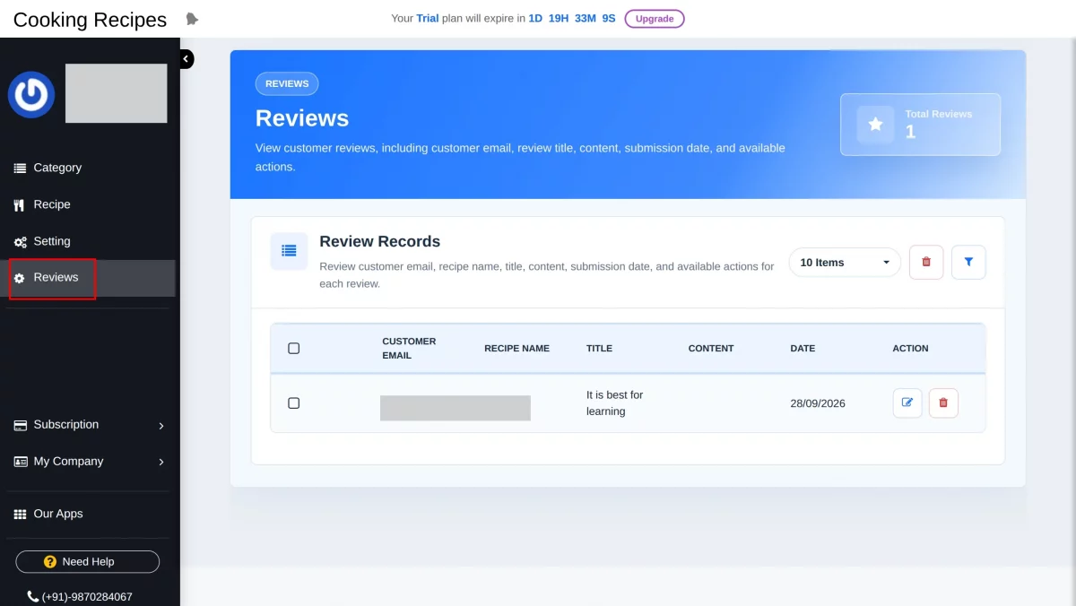 review