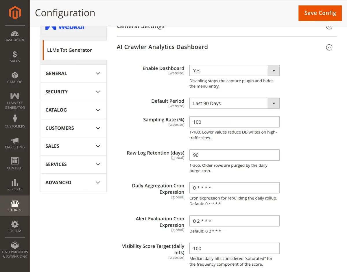 AI Crawler Analytics Dashboard