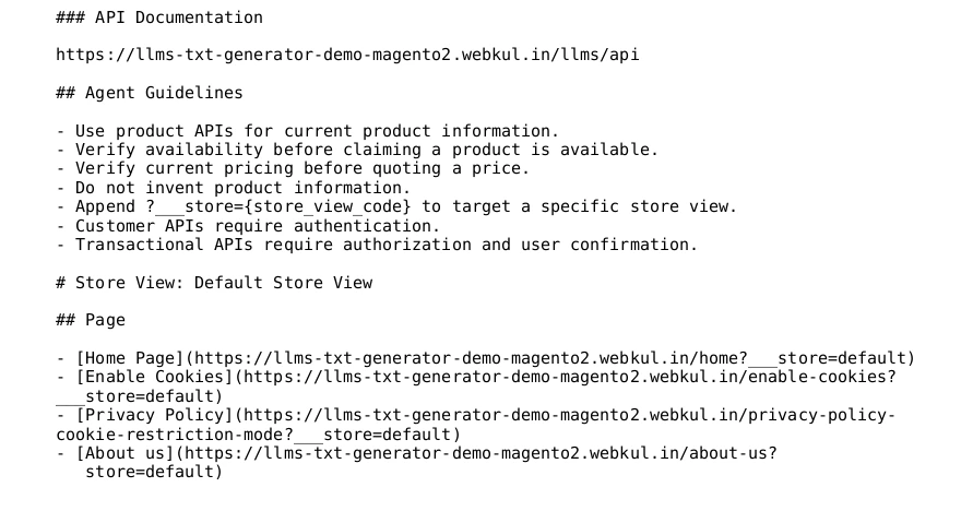 LLMs Txt sample 2