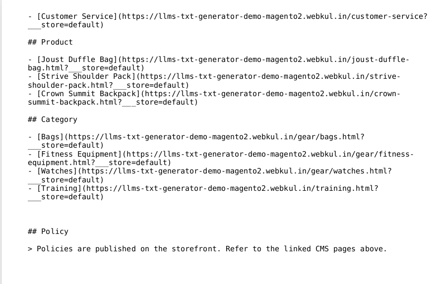 LLMs Txt sample 3