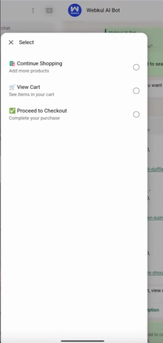product option