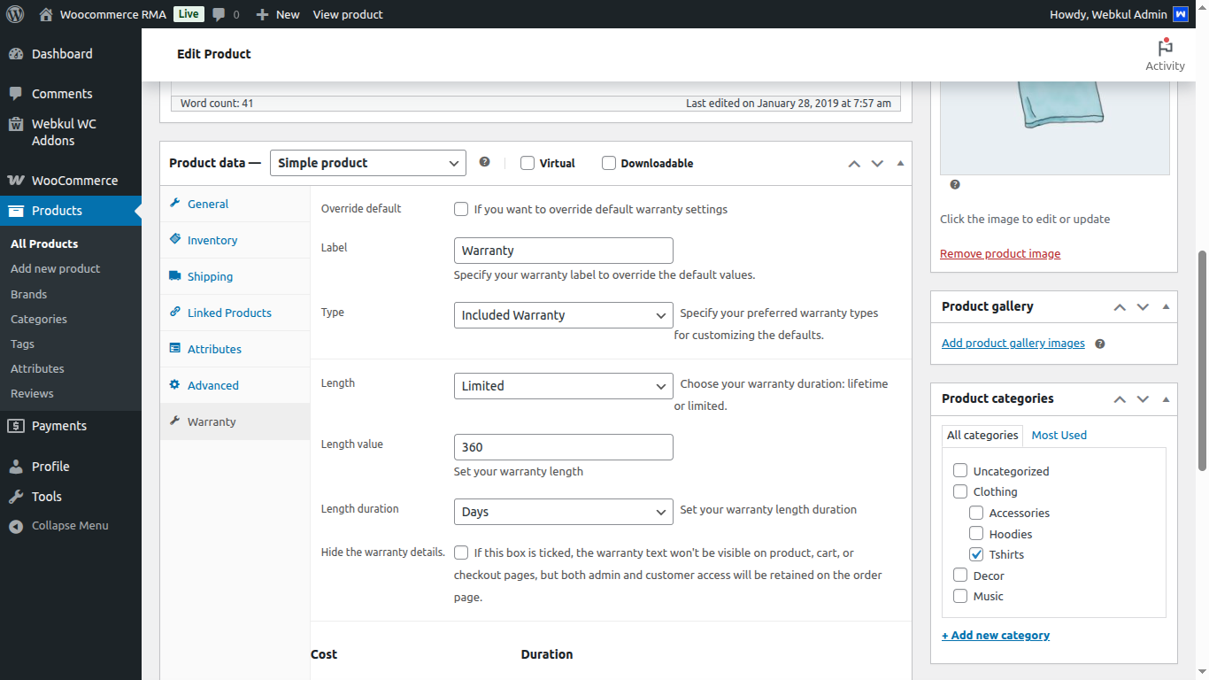 woocommerce-rma-per-product-rma-setting