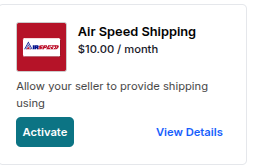 air speed shipping