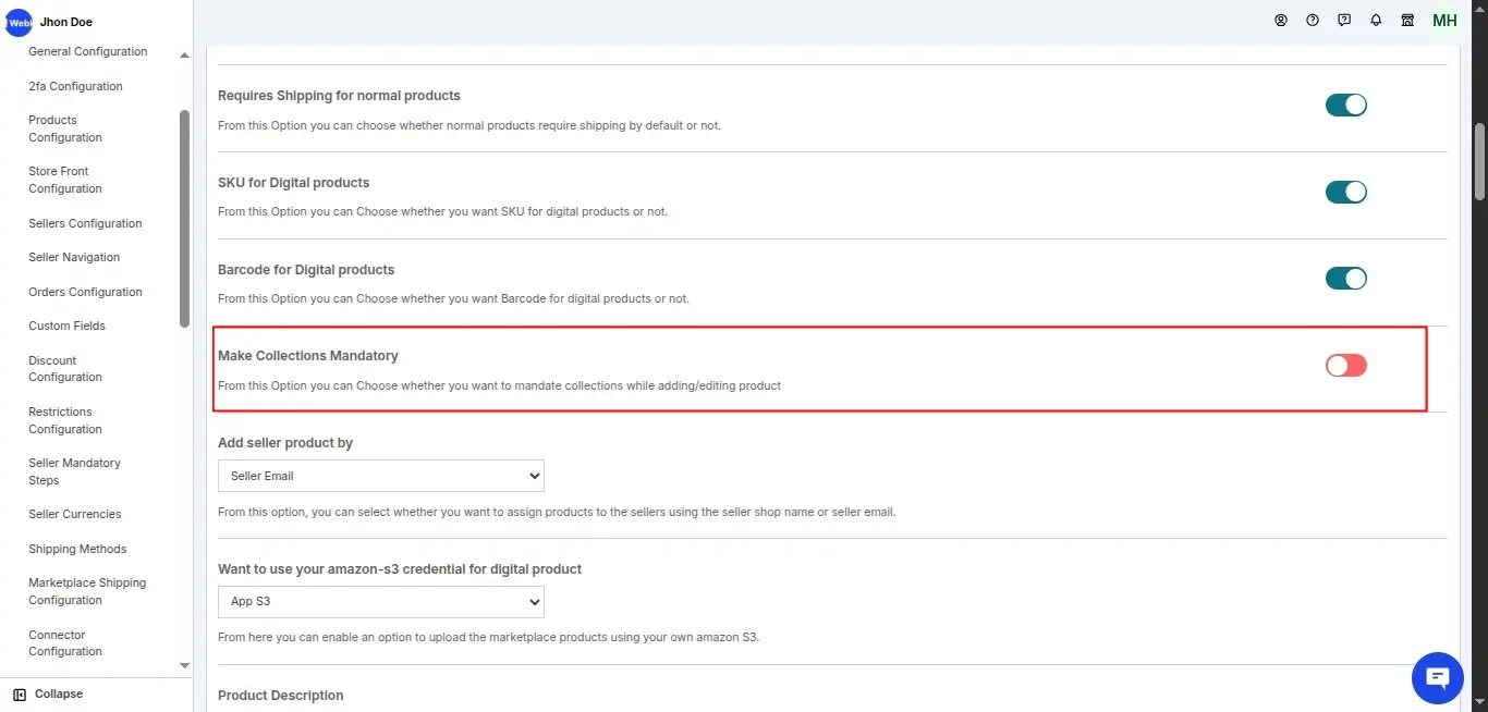 MULTIVENDOR MARKETPLACE