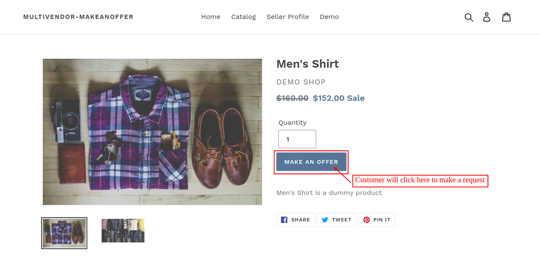 make an offer for b2b marketplace