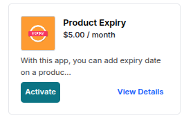 Product Expiry