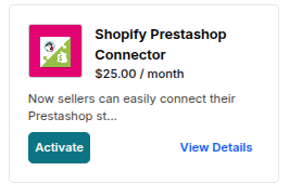 PrestaShop connector
