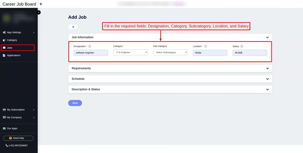 job-description-subcategory