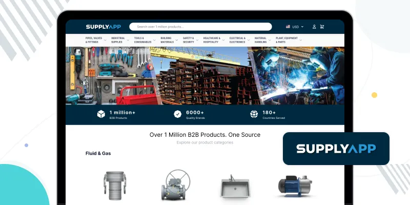 SupplyApp  B2B  Multi Vendor Marketplace