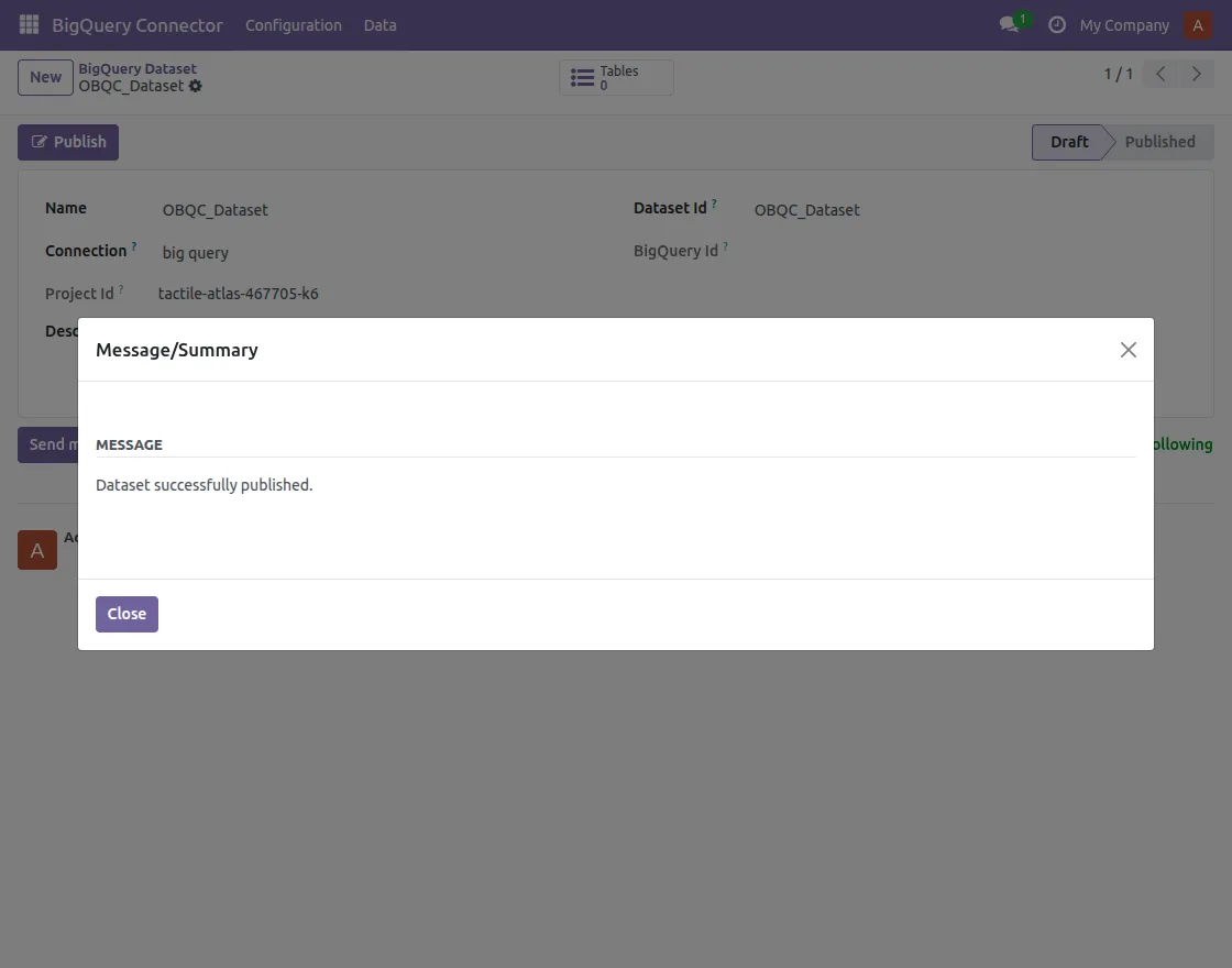 datasetsuccessfullyexported
