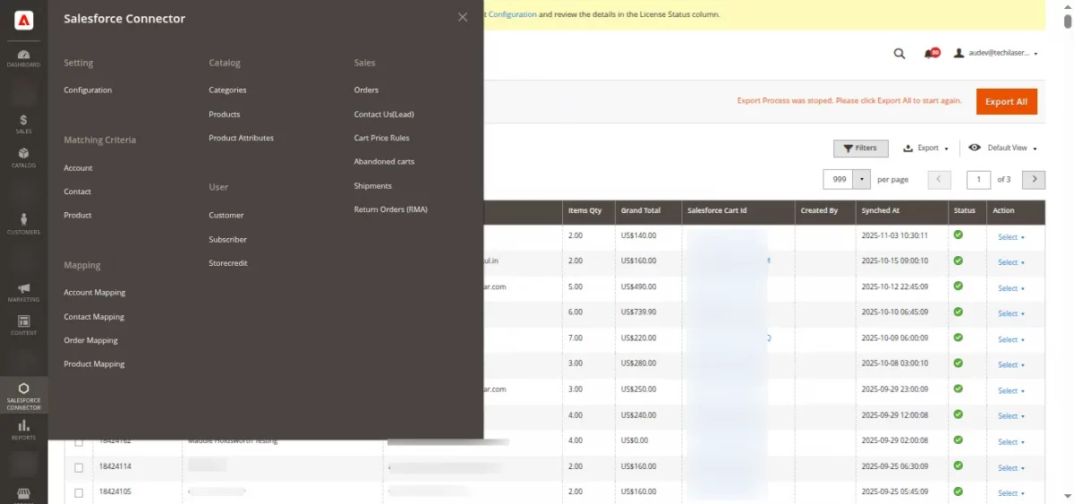 magento-salesforce-connector