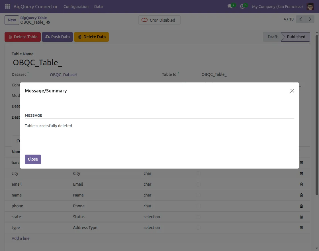 ablesuccessfullydeleted