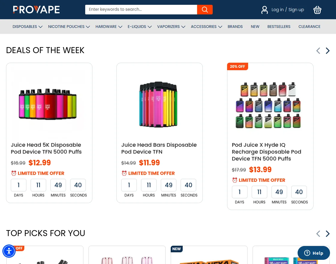 webkul magento 2 daily deals provape