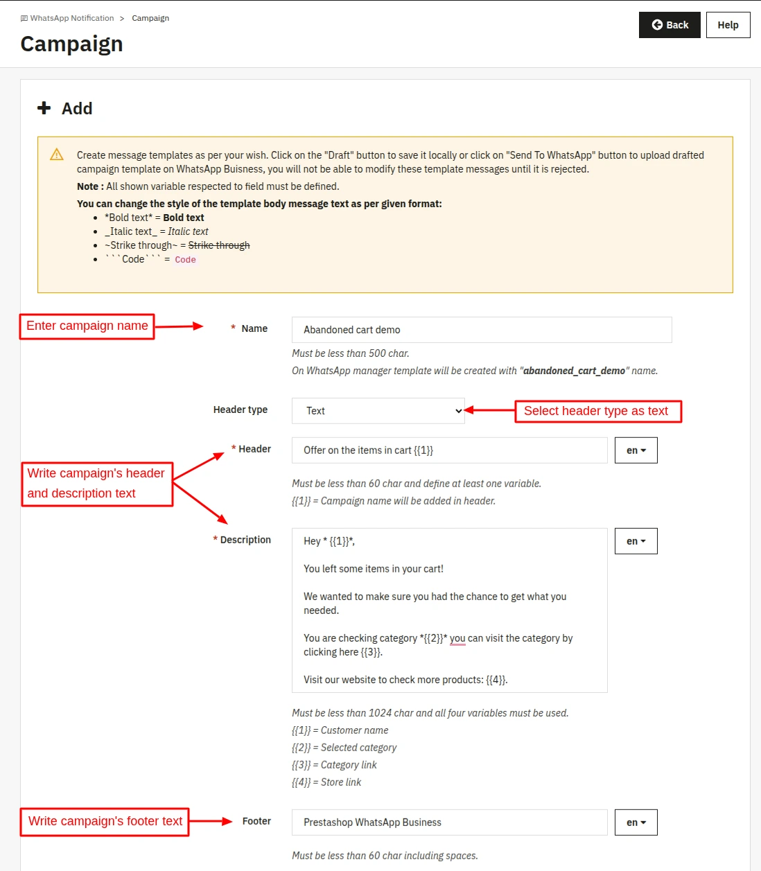 abandoned cart first