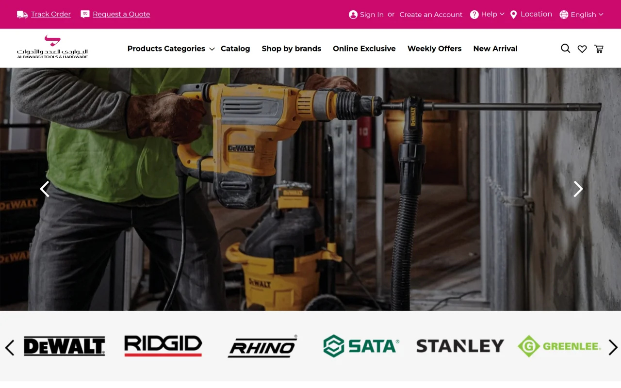 albawardi-tools-case-study-homepage