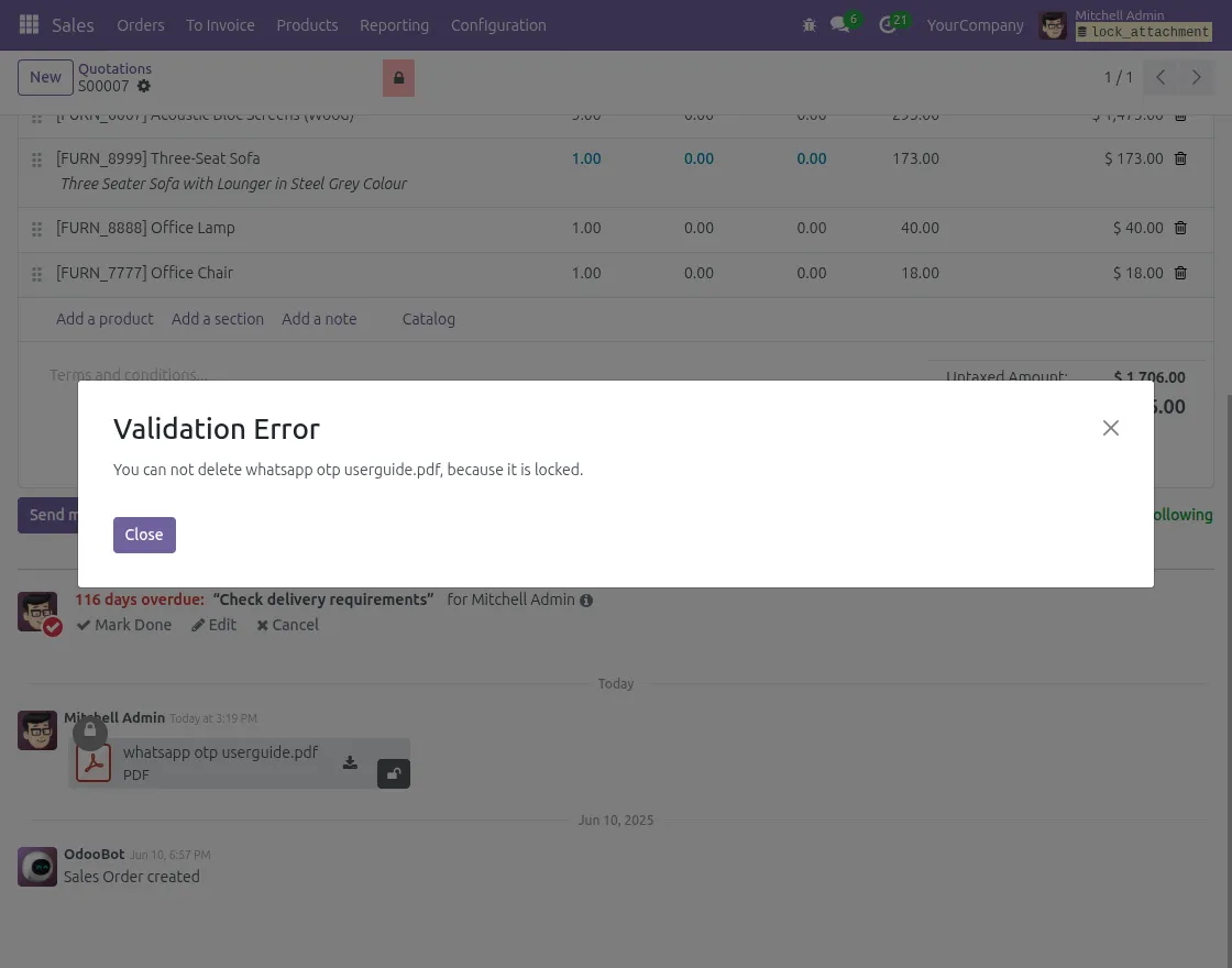 can-not-delete-lock-attachment