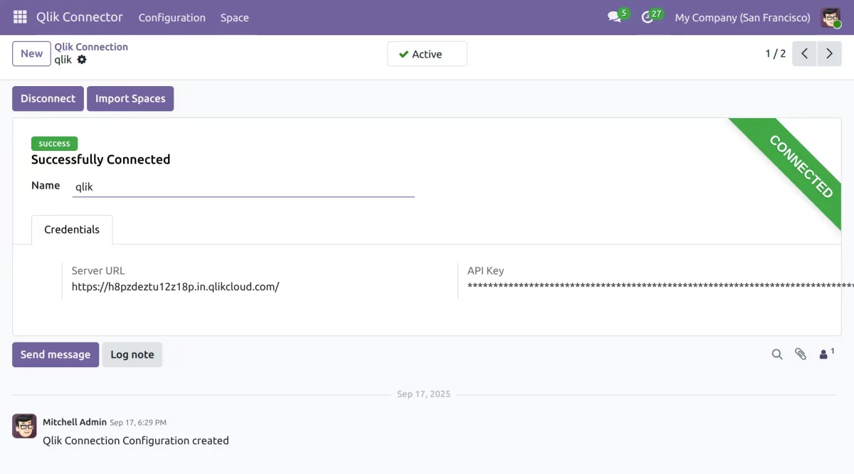 connected-successfully