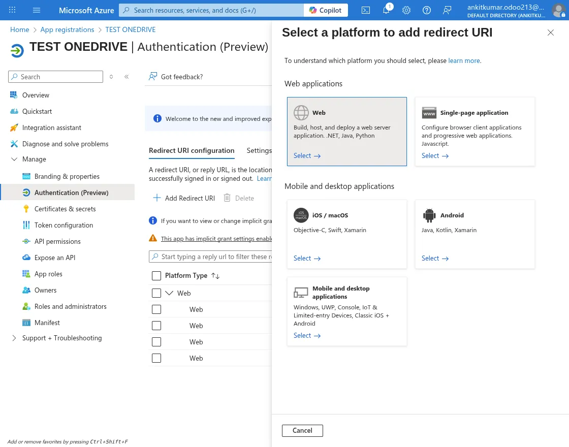 Platform Configuration