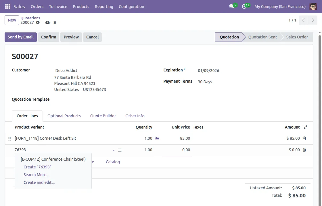 search for specific product variants using their assigned barcodes