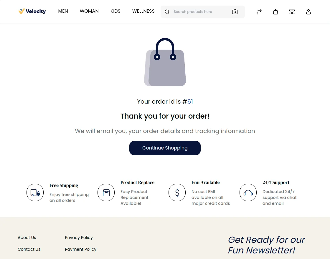 Thankyou-for-ordering