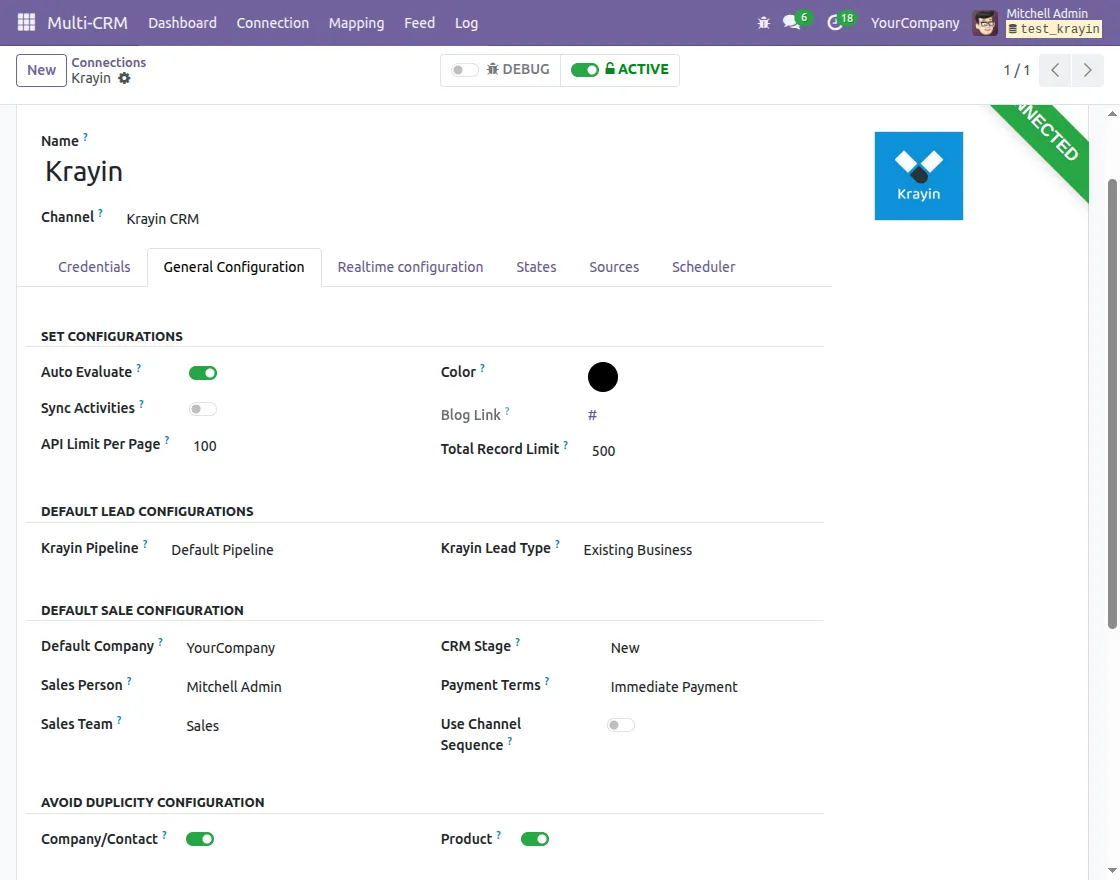 view-default-configuration