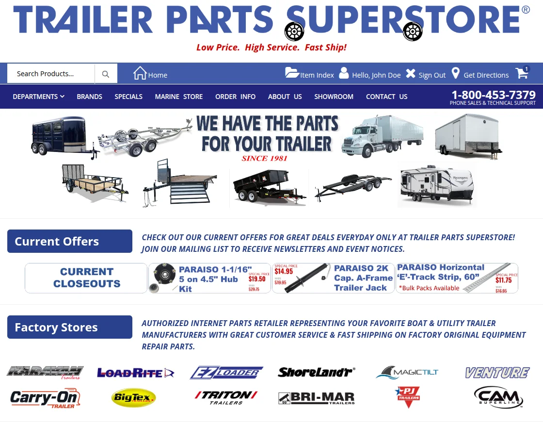 eastern marine homepage