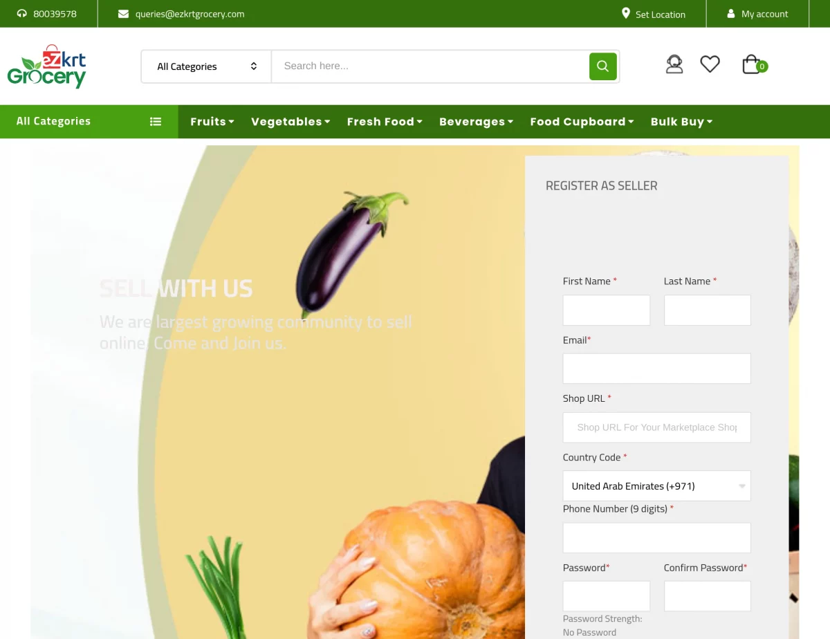 ezykrt grocery marketplace